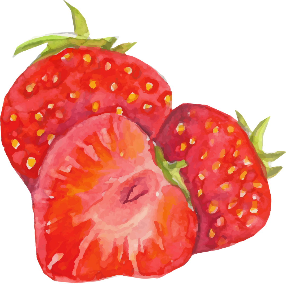 F1 - Red Fruit Mini Batts & Rolags (3.8 oz)