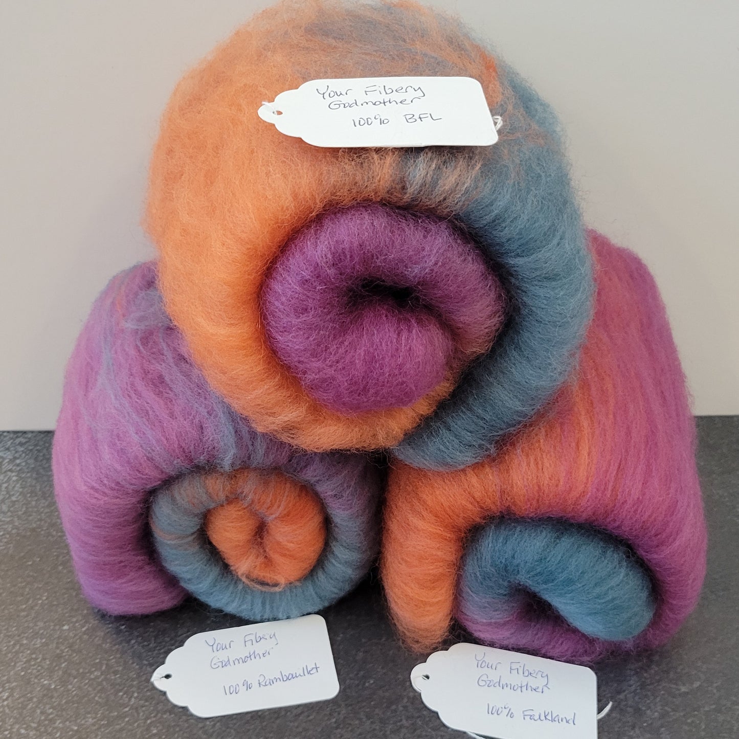 C05 - Breed Comparison Pack: BFL, Falkland & Rambouillet (Mini Batts)